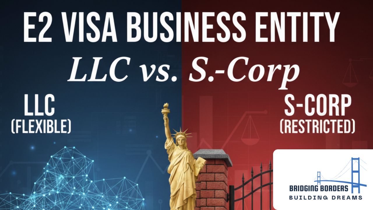 E2 Visa LLC vs S-Corp